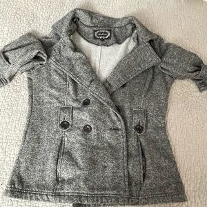 Ambiance brand light weight blazer pea coat